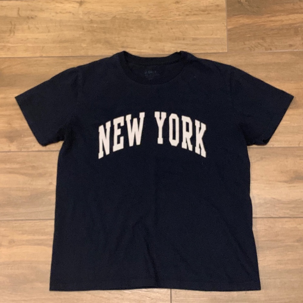 Navy New York tee
